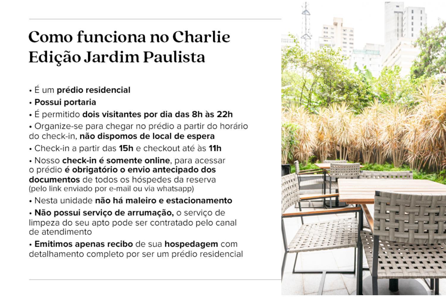 Charlie Edicao Jardim Paulista Lejlighed São Paulo Eksteriør billede